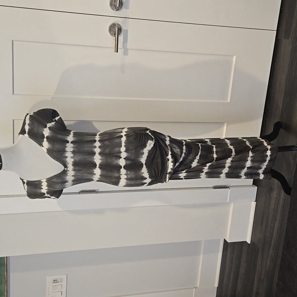 Young Fabulous Broke ruched maxi dress
